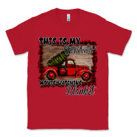 Red Christmas Movie Watching Blanket Classic Tee - Bettercallsaul