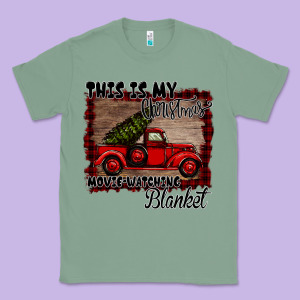 Christmas Movie Watching Blanket Classic Tee Designed By Bettercallsaul