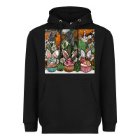 Black easter Heavyweight Hoodie - CowhideDigitalArt