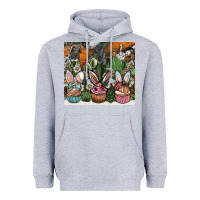 Heather Grey easter Heavyweight Hoodie - CowhideDigitalArt