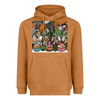Meerkat easter Heavyweight Hoodie - CowhideDigitalArt