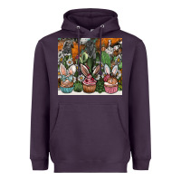 Plum easter Heavyweight Hoodie - CowhideDigitalArt