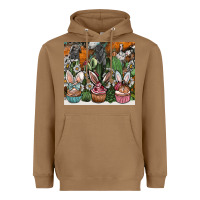 Toasted Coconut easter Heavyweight Hoodie - CowhideDigitalArt