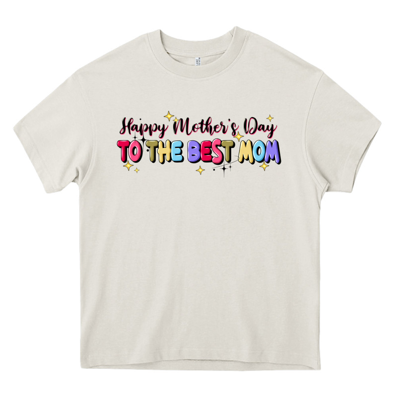 Happy Mother's To The Best Mom Heavy Core Tee by JahusDesignShop | Teevron