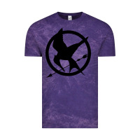 Cloud Purple hunger games spiral movie Vintage Tee - minhPixels