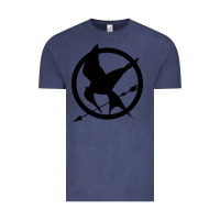 Vintage Denim hunger games spiral movie Vintage Tee - minhPixels