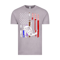 Vintage Zinc b.ra.zi.li.an j.i.u jit.su stars & stripes rank b.j flag shirt Vintage Tee - minhPixels