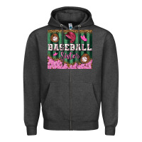 Charcoal Heather baseball sister tumbler Zipper Hoodie - BundleAndBundleShop