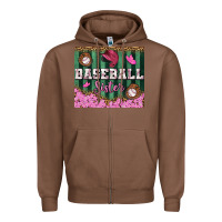 Chestnut baseball sister tumbler Zipper Hoodie - BundleAndBundleShop