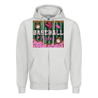 Baseball Sister Tumbler Zipper Hoodie | Teevron