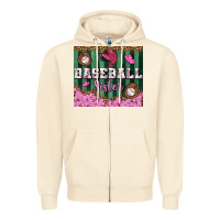 Sandshell baseball sister tumbler Zipper Hoodie - BundleAndBundleShop
