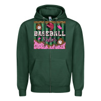 Sports Green baseball sister tumbler Zipper Hoodie - BundleAndBundleShop