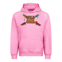 Fuchsia Pink wild one with gemstone and sunflower Urban Hoodie - Artiststas