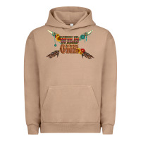Pigment Burro wild one with gemstone and sunflower Urban Hoodie - Artiststas