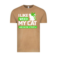 Vintage Camel Cat Weed I Like My Cat Gift Vintage Tee - Bettercallsaul
