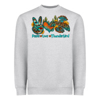 Peace Love Thunderbird Heavyweight Sweatshirt | Teevron
