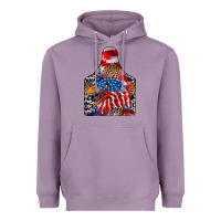 Lavender america Heavyweight Hoodie - CowhideDigitalArt