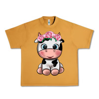 Peanut Butter cute cow Urban Heavy Tee - texasbilliewilder