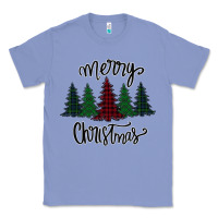 Colony Blue Merry Christmas Trees Classic Tee - Bettercallsaul
