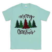 Seafoam Merry Christmas Trees Classic Tee - Bettercallsaul