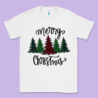 Merry Christmas Trees Classic Tee Designed By Bettercallsaul