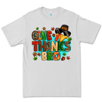 Dove Grey give thanks bro Premium Tee - MaliasSmallBusiness