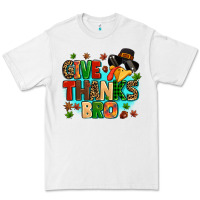 White give thanks bro Premium Tee - MaliasSmallBusiness