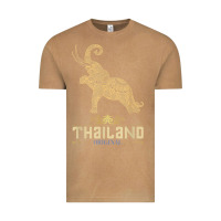 Vintage Camel Thai Flag Vacation Bangkok Travel Thailand Vintage Tee - minhPixels