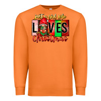 Carrot just a girl who loves christmas Premium Sweatshirt - CowhideDigitalArt
