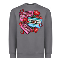 Storm valentines day casette olivia Heavyweight Sweatshirt - OliviaCreatesArt