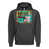 Charcoal Heather pitch please mouse pad Zipper Hoodie - BundleAndBundleShop