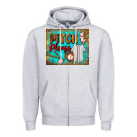 Heather Grey pitch please mouse pad Zipper Hoodie - BundleAndBundleShop
