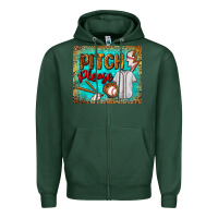 Sports Green pitch please mouse pad Zipper Hoodie - BundleAndBundleShop