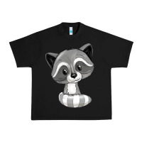 Black raccoon Urban Heavy Tee - texasbilliewilder