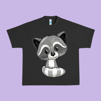 Raccoon Urban Heavy Tee Designed By Texasbilliewilder