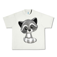 Pistachio raccoon Urban Heavy Tee - texasbilliewilder