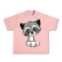 Salmon raccoon Urban Heavy Tee - texasbilliewilder