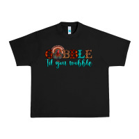 Black gobble til you wobble Urban Heavy Tee - JahusDesignShop