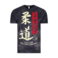 Cloud Black Judo Cool Japanese Symbol Judoka Martial Arts Lover Gift Vintage Tee - minhPixels