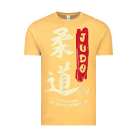 Vintage Mustard Judo Cool Japanese Symbol Judoka Martial Arts Lover Gift Vintage Tee - minhPixels