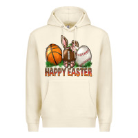 Sandshell Happy Easter Sports Premium Hoodie - BundleAndBundleShop