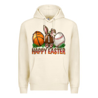 Tofu Happy Easter Sports Premium Hoodie - BundleAndBundleShop