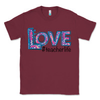 Burgundy love teacher life Classic Tee - Bettercallsaul