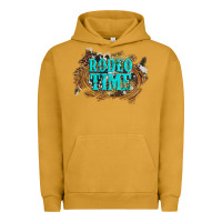 Pigment Peanut Butter rodeo time  with leopard and cowhide Urban Hoodie - Artiststas