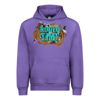 Tulip rodeo time  with leopard and cowhide Urban Hoodie - Artiststas