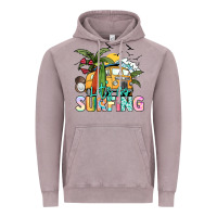 Vintage Zinc Let's go surfing Vintage Hoodie - NancyCooperArtShop