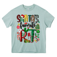 Santas Favorite Rt Nurse Heavy Core Tee | Teevron