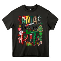 Asphalt santas favorite rt nurse Heavy Core Tee - MaliasSmallBusiness