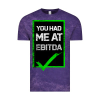 Cloud Purple You Had Me At Ebitda Vintage Tee - Bettercallsaul