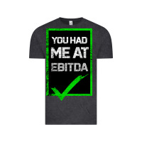 Vintage Black You Had Me At Ebitda Vintage Tee - Bettercallsaul